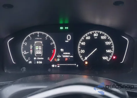 2024 Honda Civic Sport из США, поврежденный, VIN 2HGFE2F51RH529221